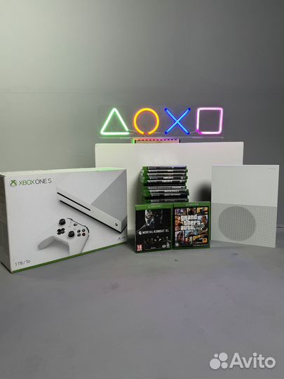 Xbox One S 450 / Гарантия / Доставка