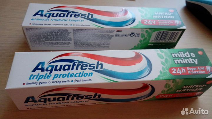 Зубная паста Aquafresh