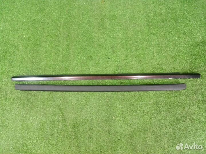 Молдинг стекла двери (комплект) передний левый