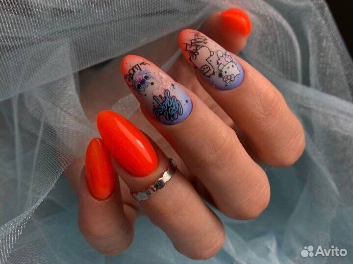 Маникюр/педикюр/наращивание ресниц/брови