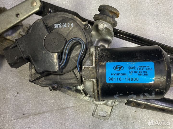 Трапеция дворников Kia rio 3