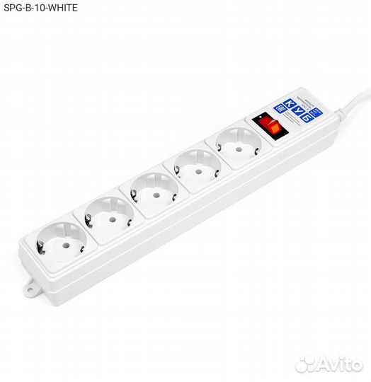 SPG-B-10-white, Сетевой фильтр Power Cube SPG-B 3