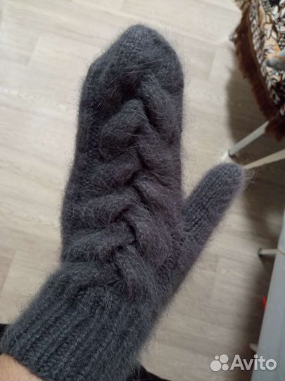 Варежки ангора