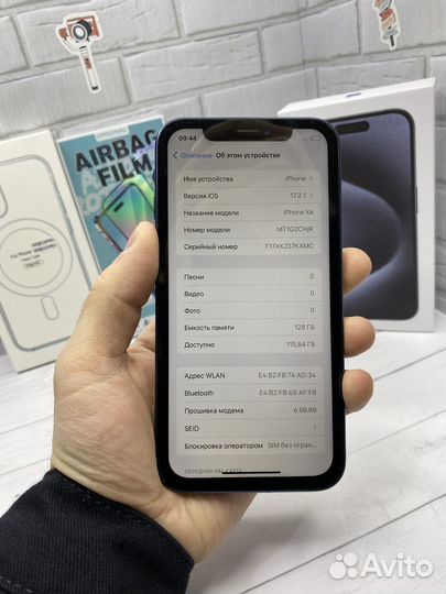 iPhone xr в корпусе 15 pro 128 gb