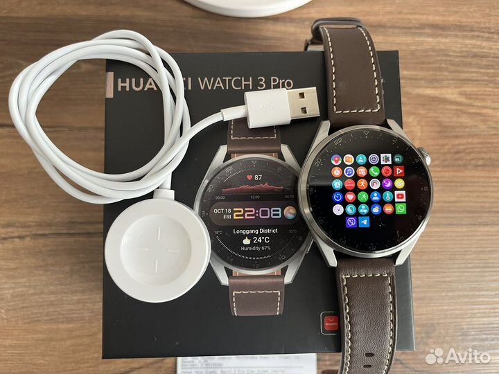 Смарт часы huawei watch 3 pro LTE