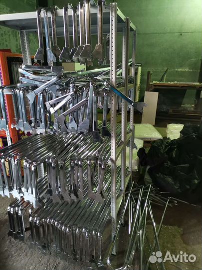 Стеллажи металлические бу для магазина