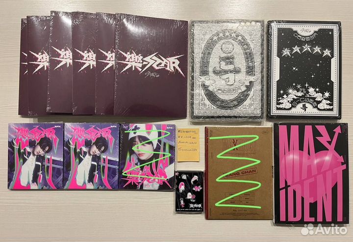 Карты stray kids, Альбомы stray kids. Цены предл