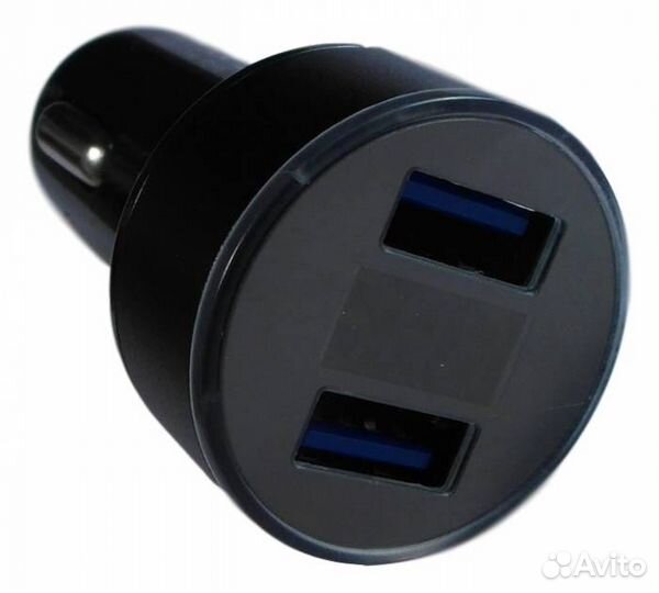 Автомобильное зарядное устройство 2 USB выхода 3A