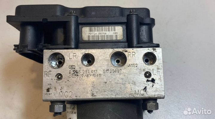 Блок абс, 0265281617 Citroen Jumper 2007-2013 года