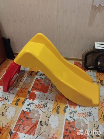 Горка пластик для дома и улицы