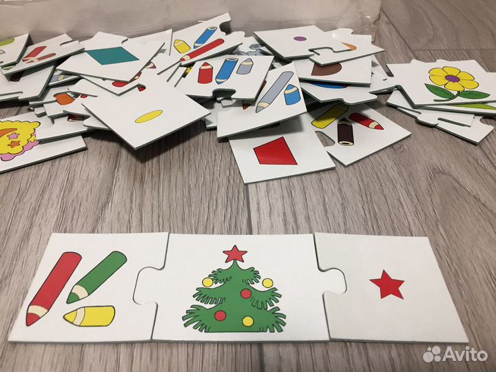 Наст игры 3+ «Цвета и формы», Маша и медведь