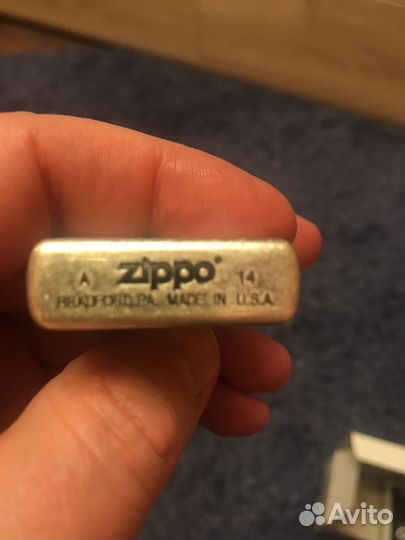 Зажигалка бензиновая zippo, новая, оригинал
