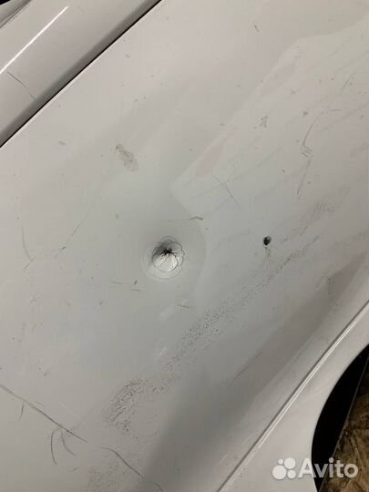 Бампер задний бмв BMW 1series E87 рест с дефектом