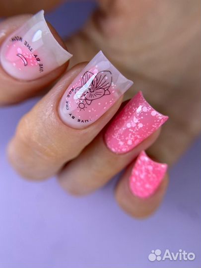 Маникюр гель лак