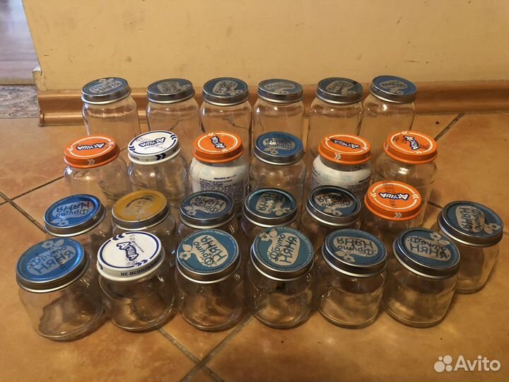 Баночки из под детского питания