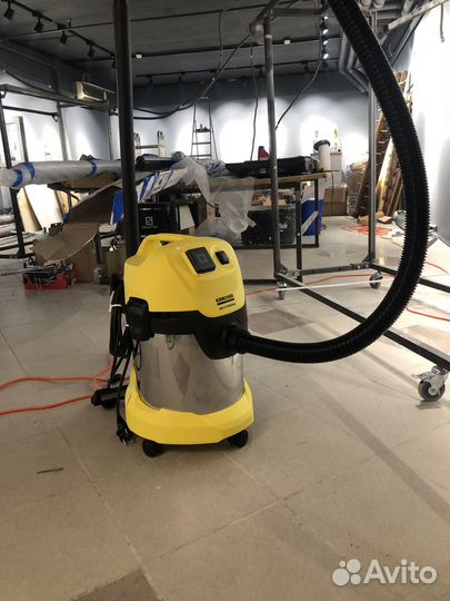 Аренда строительного пылесоса Karcher WD3 premium