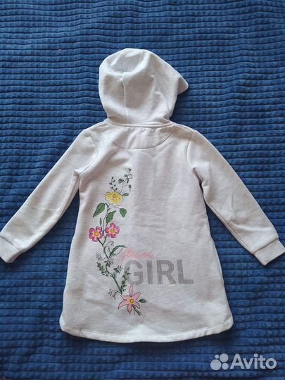 Кофта утеплённая для девочки 116 см