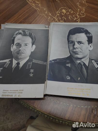 Портреты лётчиков - космонавтов