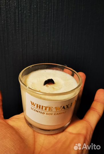 Свеча White wax lab. белая