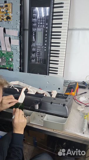 Ремонт синтезаторов, аудиосистем, динамиков и т.д