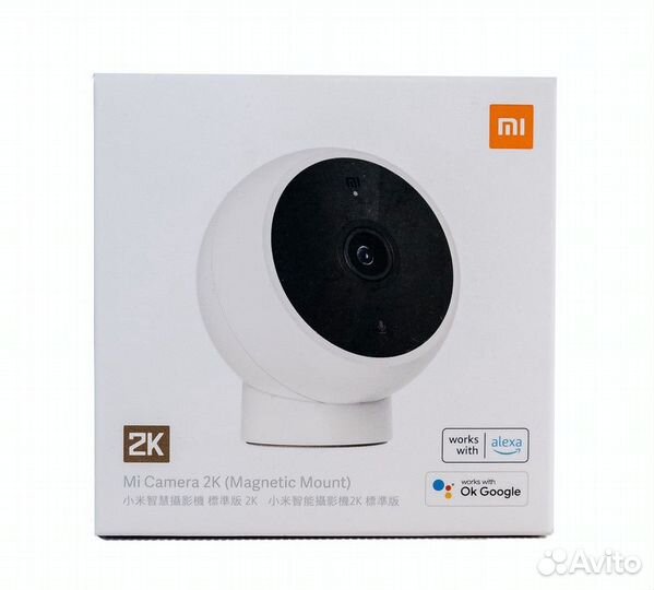 IP-камера Xiaomi Mi Camera 2K Magnetic Mount, белы