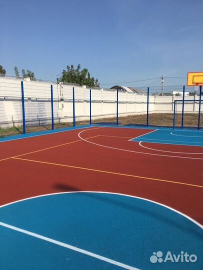 Покрытие из резиновой крошки