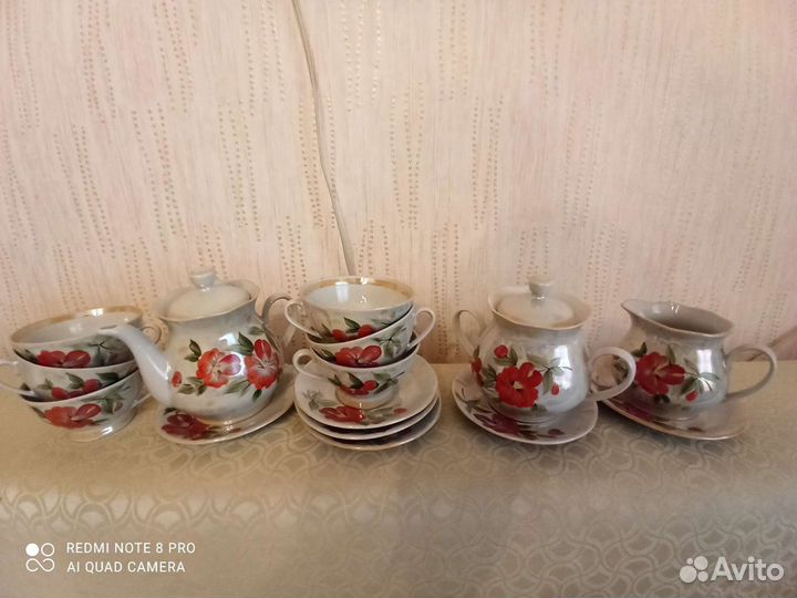 Сервиз чайный новый