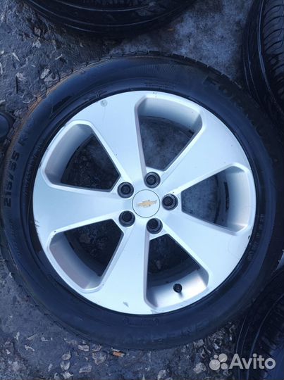 Колеса а сборе на Шевроле Круз