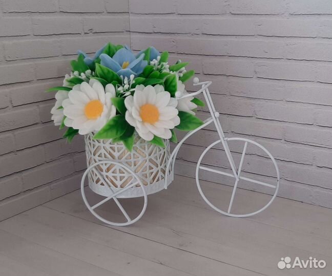 Букет из мыльных цветов