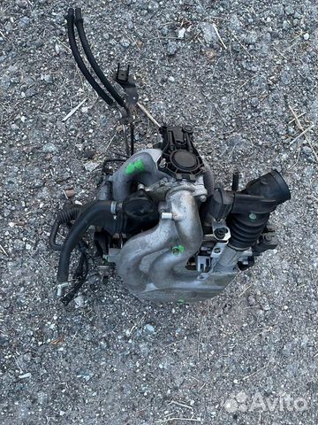 Впускной коллектор (в сборе) m43b16 на bmw e36