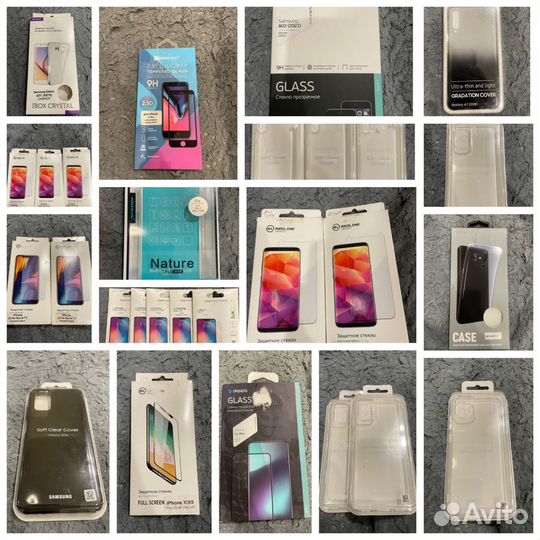 Чехлы и стëкла для мобильных телефонов