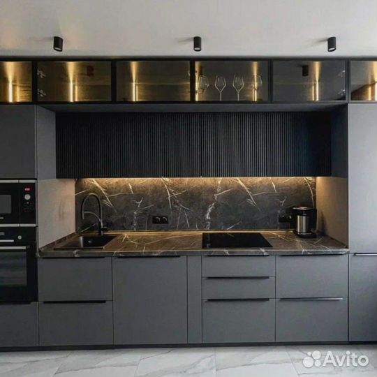 Кухонный гарнитур кухни на заказ кухня