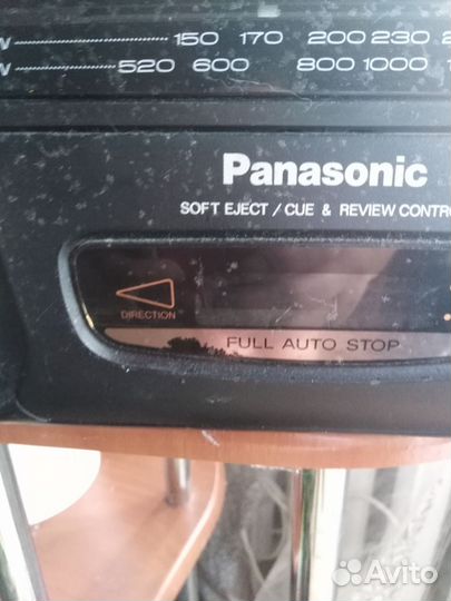 Магнитофон кассетный с радио Panasonic