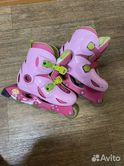 Ролики раздвижеые 32-34размер