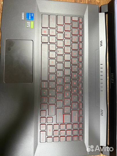Игровой ноутбук MSI Katana GF76 12UC-258RU