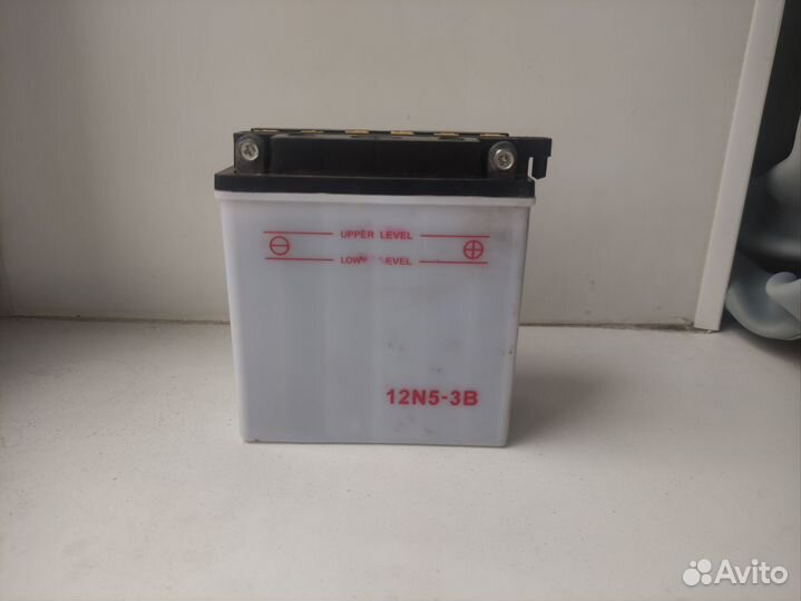 Аккумулятор 12N5-3B для мотоцикла, мопеда