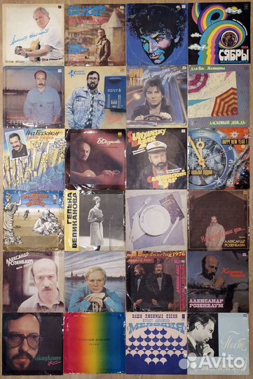 Коллекция пластинки более 1000
