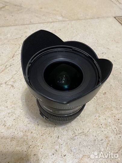 Объектив sigma 10-20mm для canon