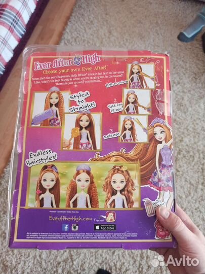 Кукла Ever after high Холли парикмахер