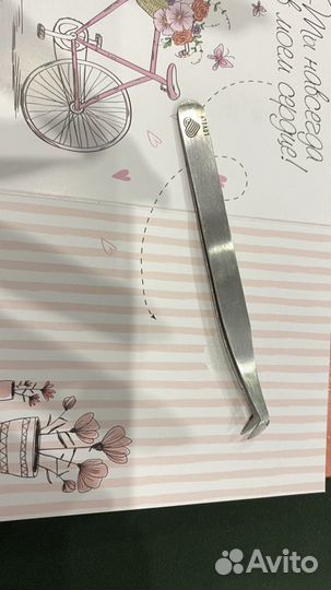 Пинцет для наращивания ресниц