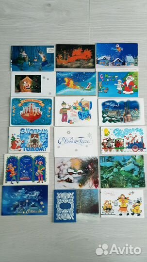 Открытки СССР с Новым годом