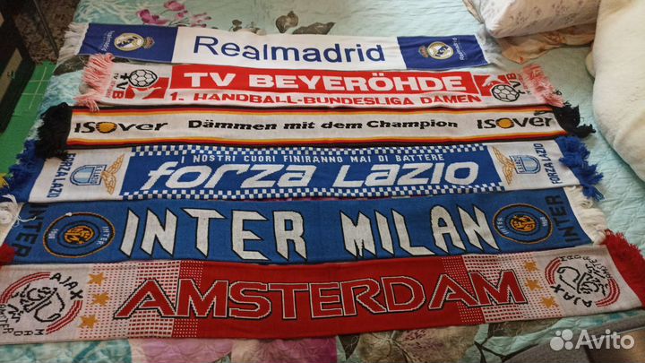 Футбольные шарфы спартак, дмитров, англия