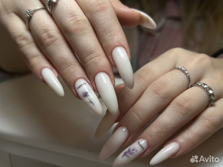 Маникюр/педикюр/покрытие/укрепление