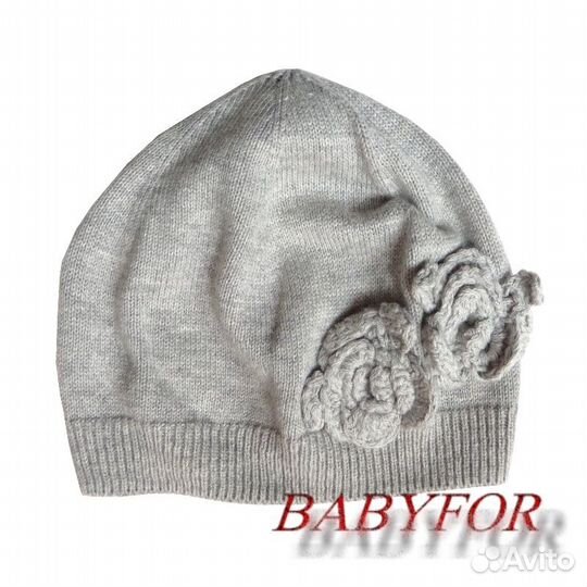 Шапка для девочки 46 48. Новая