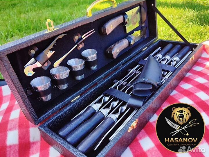 Шашлычный набор кизляр подарочный