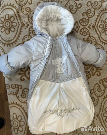 Конверт в коляску демисезонный