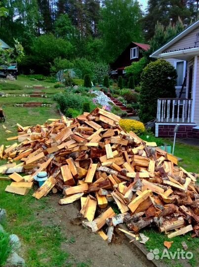 Дрова колотые привезем