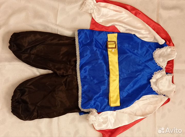 Костюм кот в сапогах 116