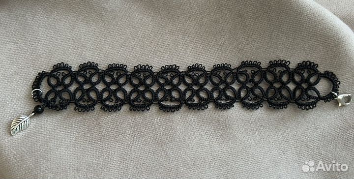 Браслет фриволите