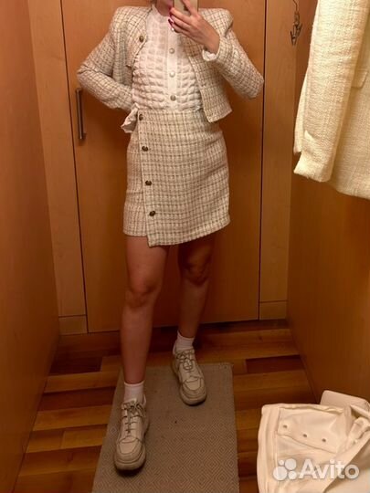 Костюм твидовый